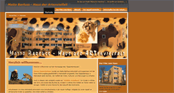 Desktop Screenshot of gepardenhaus.matto-barfuss.de